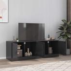 vidaXL Tv-meubelen 2 st 67x39x44 cm staal zwart, Verzenden, Nieuw