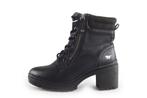 Mustang Veterboots in maat 38 Zwart | 5% extra korting, Verzenden, Zwart, Overige typen, Zo goed als nieuw