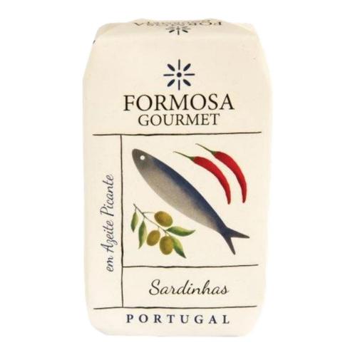 Formosa sardines olijfolie chili 110g, Collections, Vins