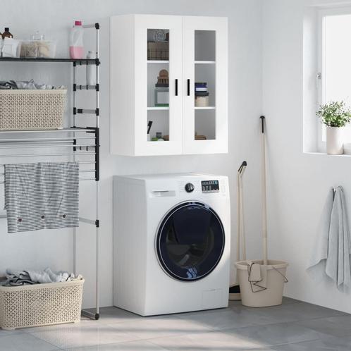 vidaXL Hangkast 69,5x34x90 cm wit, Huis en Inrichting, Kasten | Dressoirs, Nieuw, Verzenden