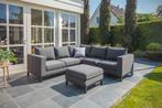 Flow. Loungeset Square B sooty |   Sunbrella | SALE, Nieuw