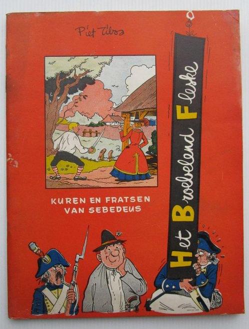 Sebedeus 1 - Het broebelend fleske - Broché - EO - (1958), Livres, BD