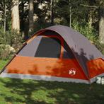 vidaXL Koepeltent 6-persoons waterdicht oranje, Caravans en Kamperen, Tentaccessoires, Verzenden, Nieuw