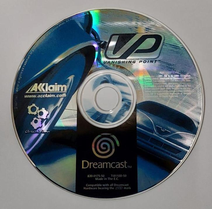 Vanishing point losse disc (Dreamcast tweedehands game), Games en Spelcomputers, Games | Sega, Ophalen of Verzenden