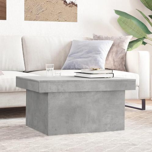 vidaXL Table basse gris béton 100x55x40 cm bois, Maison & Meubles, Tables | Tables de salon, Neuf, Envoi