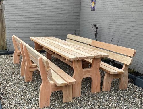 ACTIE (10 % korting) Douglas Houten Tuintafel / tuinbank, Tuin en Terras, Tuintafels, Nieuw, Hout