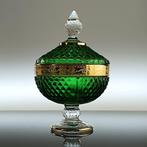 Secoloventesimo - Koekjesdoos - 24 kt goud - Groene Low Gold