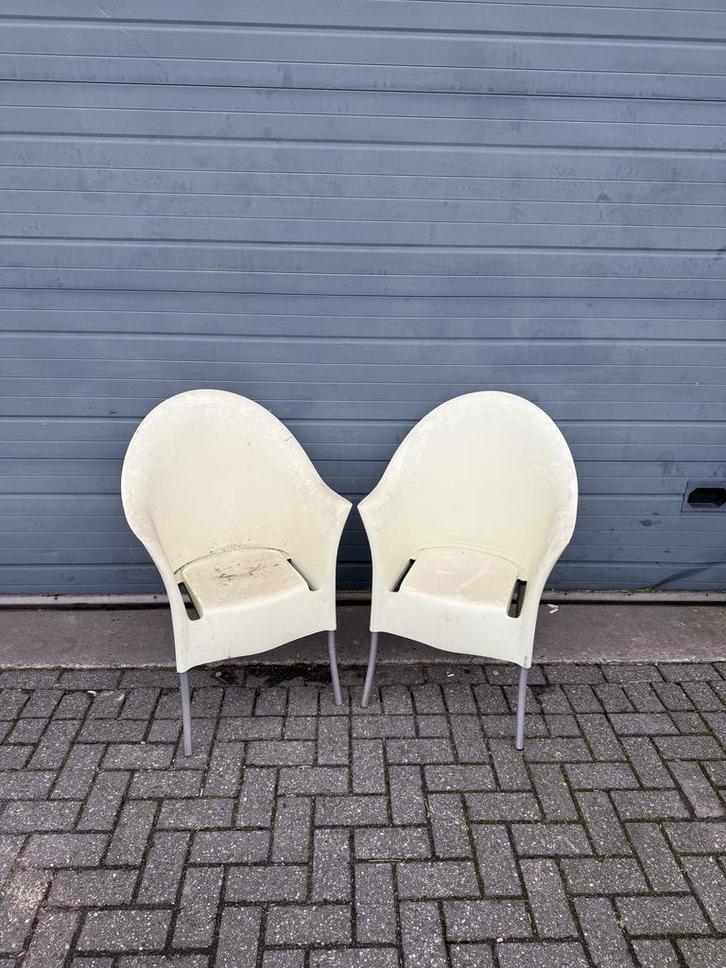Set Terrasstoelen (2 stuks)- Vintage/Café, Huis en Inrichting, Stoelen, Ophalen