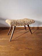 Voetbankje - Hout, Wol