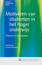 Motiveren van studenten in het hoger onderwijs 9789001712082, Boeken, Studieboeken en Cursussen, Verzenden, Zo goed als nieuw