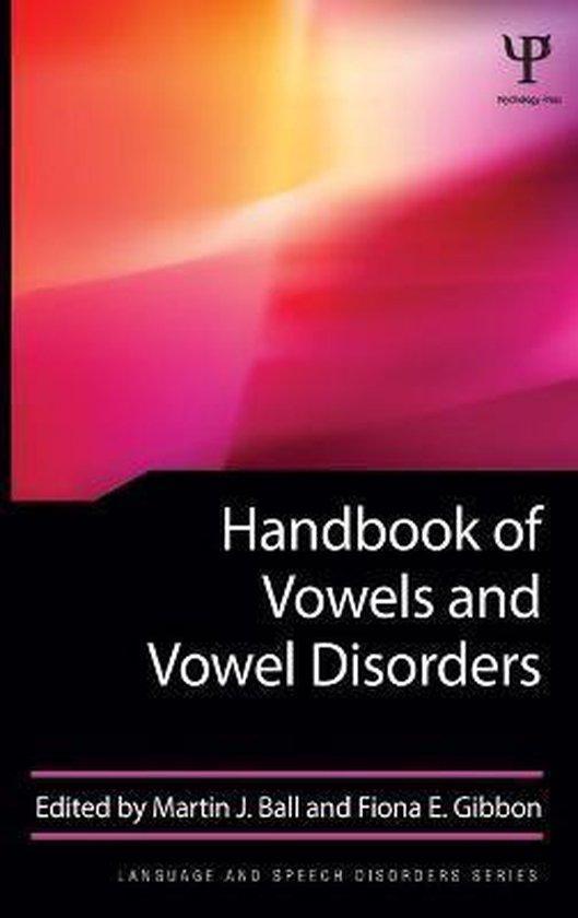 Handbook Of Vowels & Vowel Disorders 9781848726123, Boeken, Taal | Engels, Zo goed als nieuw, Verzenden