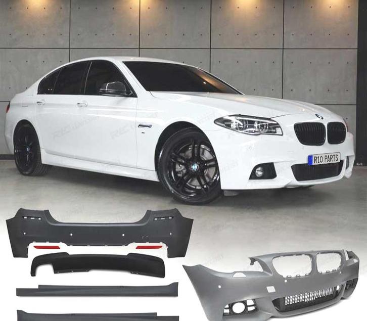KIT CARROSSERIE BMW F10 13-17 PDC + LAVE PHARE LOOK M, Auto-onderdelen, Carrosserie, Verzenden
