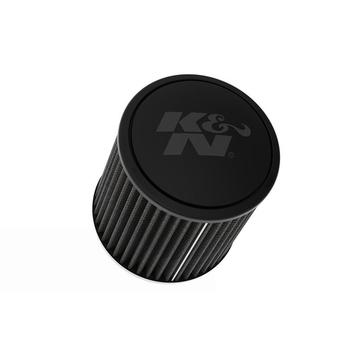 K&N Universeel Dryflow Zwart Luchtfilter Konisch 76mm aanslu, Verzenden