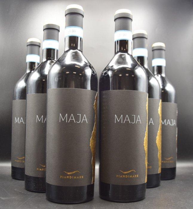 2017 Piandimare, Maja - Abruzzo DOC - 6 Flessen (0.75 liter), Verzamelen, Wijnen