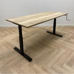 Tweedehands slinger bureau 180x80 cm, max hoogte 90 cm,, Huis en Inrichting, In hoogte verstelbaar, Gebruikt, Bureau