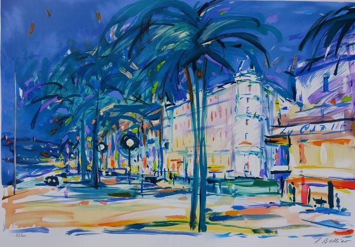 Pierre Bellier (1936) - Cannes : Le Carlton, Antiek en Kunst, Kunst | Designobjecten