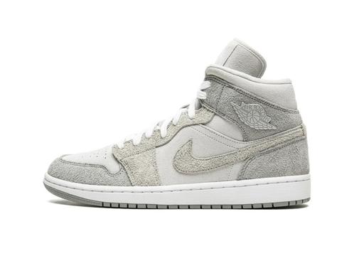 Air Jordan 1 Mid SE Particle Grey - Maat 37.5 EU, Kleding | Heren, Schoenen, Ophalen of Verzenden