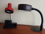 Lampe de bureau (2) - années 1970 - Vintage - Métal,