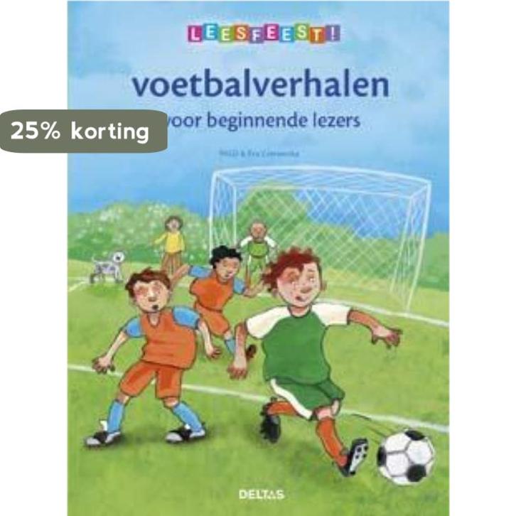 Voetbalverhalen voor beginnende lezers / Leesfeest!, Boeken, Kinderboeken | Kleuters, Gelezen, Verzenden