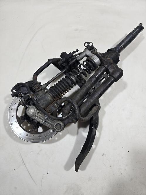 Piaggio Mp3  / Voorpoot Rechts Compleet met remschijf, Fietsen en Brommers, Brommeronderdelen | Scooters, Frame, Overige merken