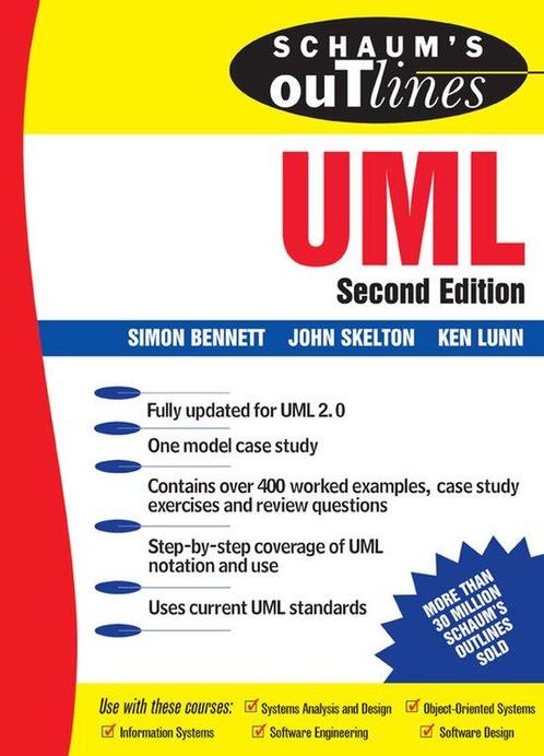 Schaums Outline Of UML 2nd 9780077107413, Livres, Livres Autre, Envoi