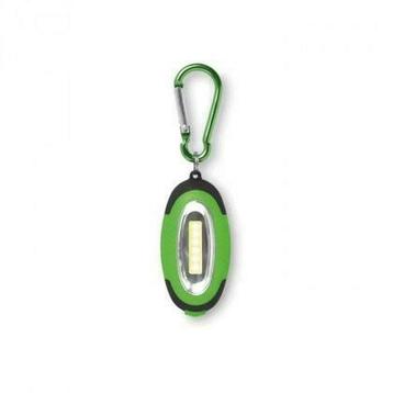 LED Loop Lampje met Magneet en Karabijnhaak - Groen, Verzenden