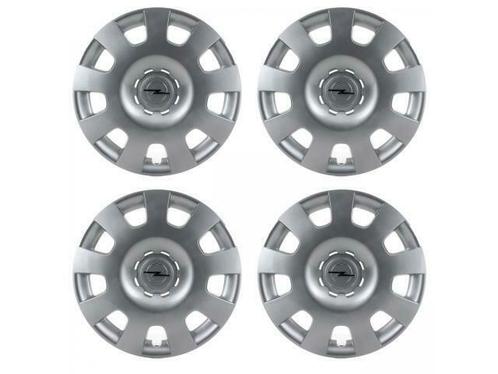 4x ORIGINELE GM Opel Wielkap 15 Inch ZILVER Astra H Signum V, Auto-onderdelen, Banden en Velgen, Ophalen of Verzenden
