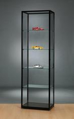 *TIP*  Luxe vitrinekast zwart 60 cm, Ophalen of Verzenden