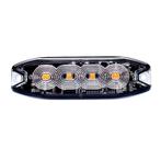 Ultra slim 4-LED Oranje flitser - R65 / R10, Auto-onderdelen, Verlichting, Nieuw, Verzenden