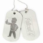 Fallout 4 Vault Boy and Logo Dogtags Ketting Zilver -