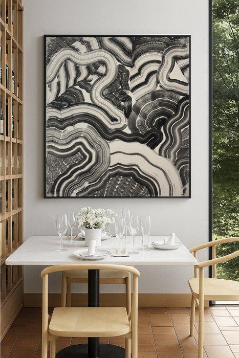 Ella Suárez - La memoria de las rocas 15 - XL (No Reserve), Antiek en Kunst, Kunst | Schilderijen | Modern