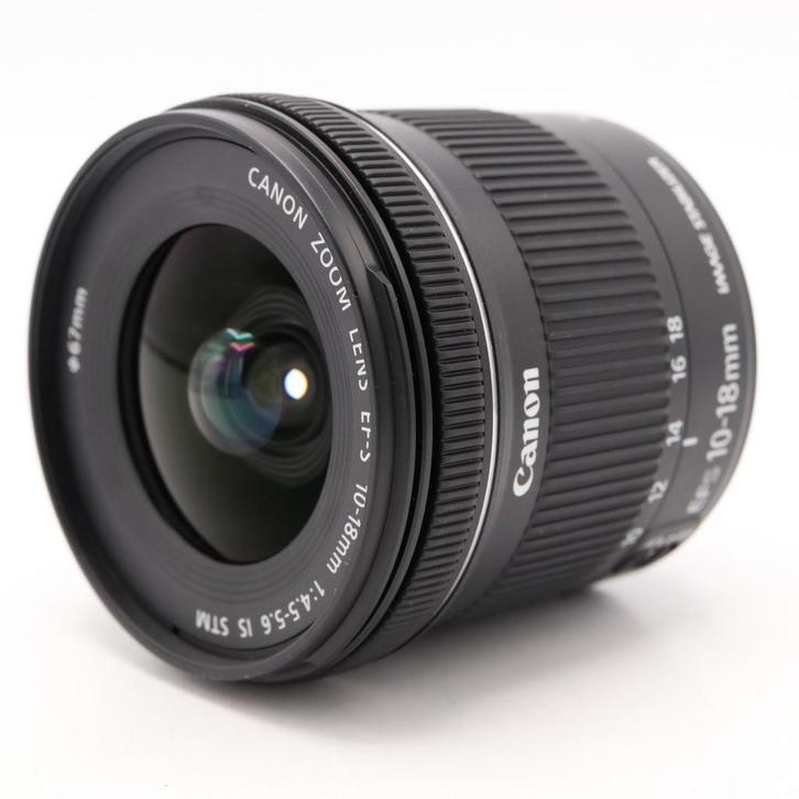 Canon EF-S 10-18mm F/4.5-5.6 IS STM | Occasion, Audio, Tv en Foto, Foto | Lenzen en Objectieven, Ophalen of Verzenden