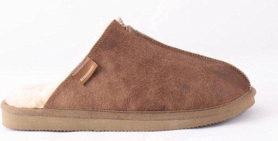 Shepherd Hugo Heren Pantoffels - Antique cognac - Maat 44, Kleding | Heren, Schoenen, Nieuw, Verzenden