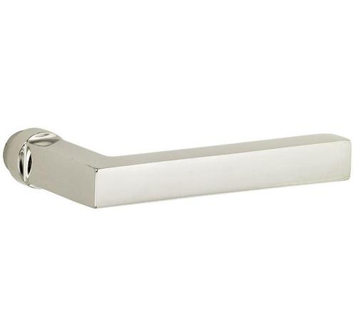 Deurklink Kare glans nikkel, Doe-het-zelf en Bouw, Hang- en Sluitwerk, Klink of Kruk, Nieuw, Overige materialen