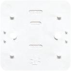 Jung AP600 Plaque de montage blanc alpin - 328WW [2 pièces], Bricolage & Construction, Verzenden