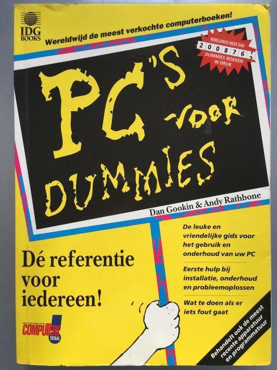 PCS VOOR DUMMIES 9789067894562 Gookin, Boeken, Informatica en Computer, Gelezen, Verzenden