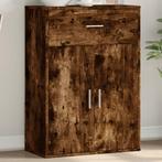 vidaXL Dressoir 60x30x84 cm bewerkt hout gerookt, Huis en Inrichting, Kasten | Dressoirs, Verzenden, Nieuw
