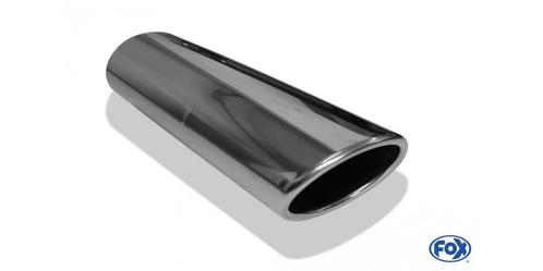 FOX Laseindpijp type 44 106 x 71 mm / lengte: 300 mm - ovaal, Auto-onderdelen, Uitlaatsystemen, Nieuw, Verzenden