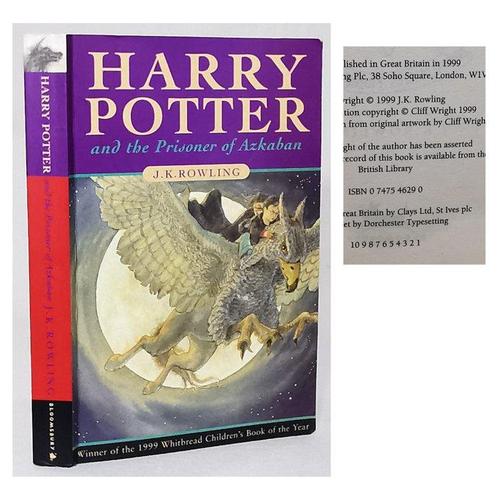 J. K. Rowling - Harry Potter and the Prisoner of Azkaban -, Antiquités & Art, Antiquités | Livres & Manuscrits