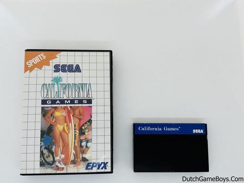 Sega Master System - California Games - Blue Label, Games en Spelcomputers, Games | Sega, Gebruikt, Verzenden