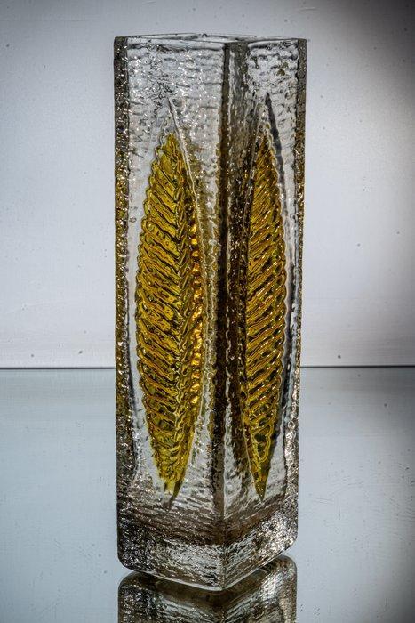 Walther Glas, Bad Driburg - Vaas - Blockkristall takvase -, Antiek en Kunst, Antiek | Glaswerk en Kristal
