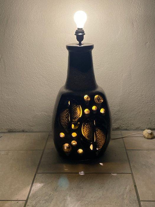 Hustadt Leuchten - Lamp - Volcanique - Keramiek, Metaal,, Antiek en Kunst, Curiosa en Brocante