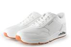 Skechers Instappers in maat 45 Wit | 5% extra korting, Kleding | Heren, Schoenen, Verzenden, Wit, Overige typen, Zo goed als nieuw