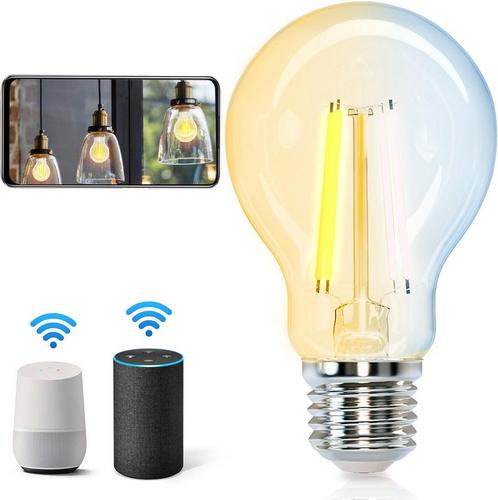 Aigostar LED Filament lamp - Dimbaar - 6W - E27 - 6 Stuks, Huis en Inrichting, Lampen | Overige, Verzenden