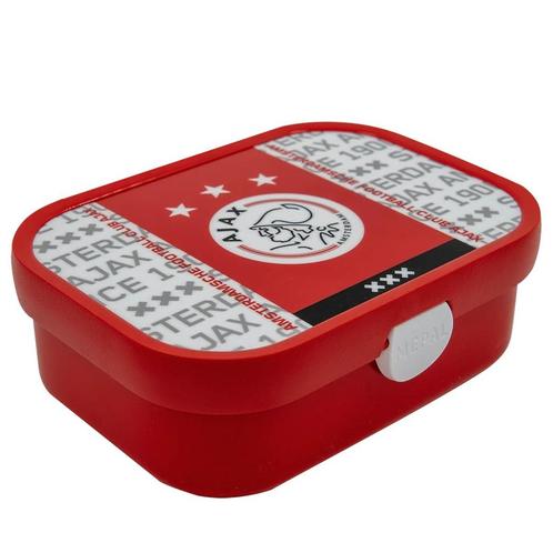 Kingdo Ajax Lunchbox W/R/W Logo Mepal, Sport en Fitness, Voetbal, Overige typen, Nieuw, Verzenden