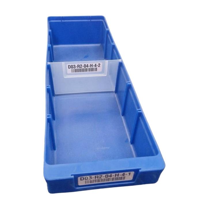 Stellingbak kunststof 495x150x80 mm blauw gebruikt, Zakelijke goederen, Kantoor en Winkelinrichting | Magazijn, Stelling en Opslag