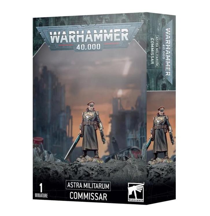 Astra Militarum Commissar (Warhammer Nieuw), Hobby en Vrije tijd, Wargaming, Ophalen of Verzenden