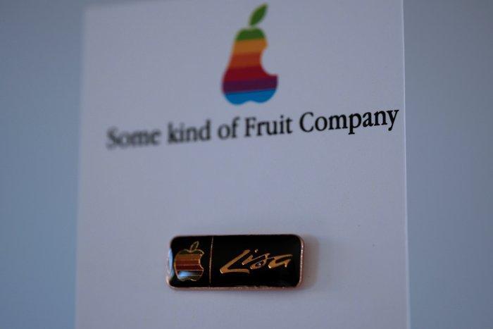 Apple Rare “Lisa” Enamel Pin by “Some Kind of Fruit Company”, Games en Spelcomputers, Spelcomputers | Overige Accessoires