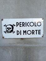 Wandbord - targa di pericolo - IJzer