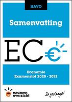 ExamenOverzicht - Samenvatting Economie HAVO 9789493190009, Boeken, Schoolboeken, Verzenden, Gelezen, ExamenOverzicht